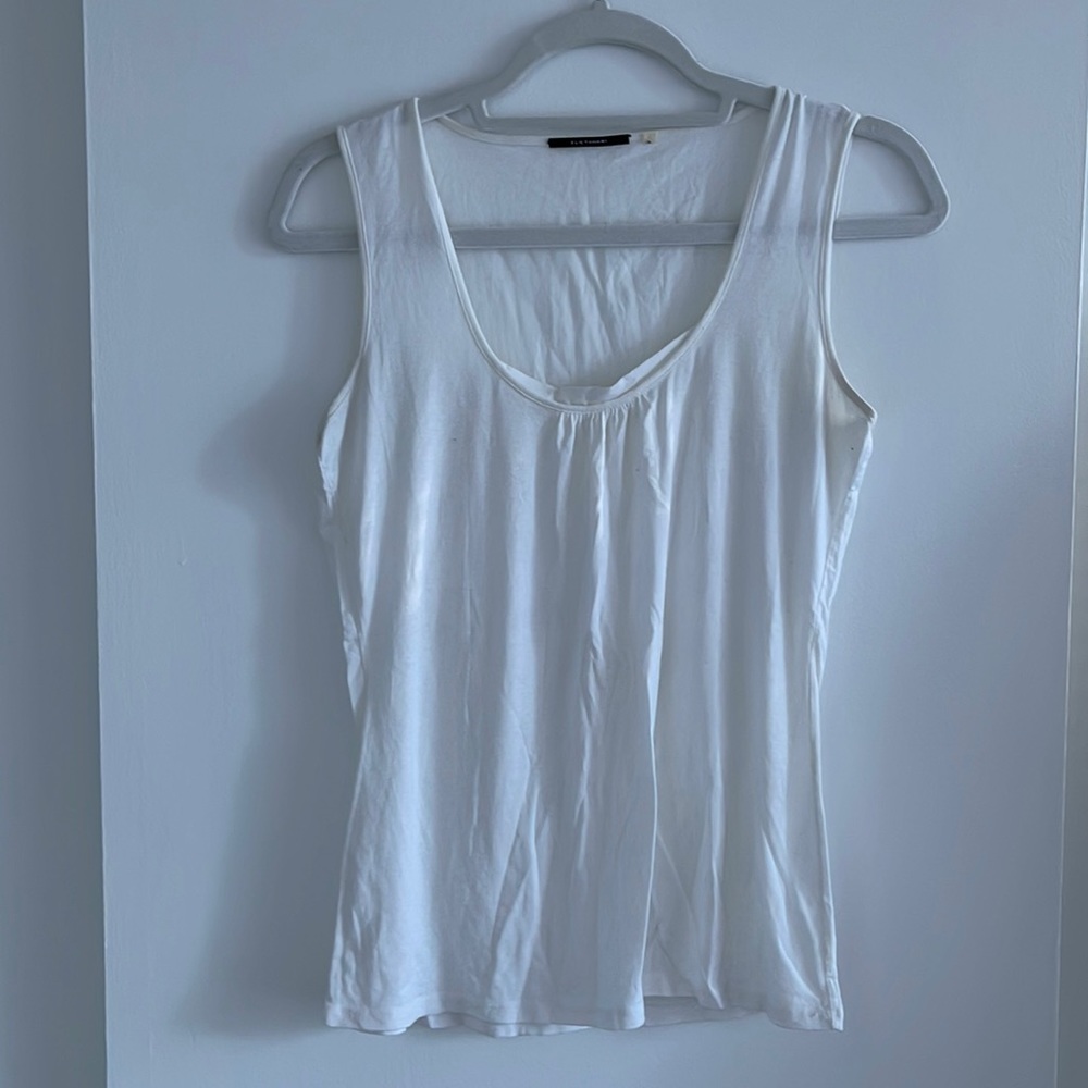 Elie Tahari White Tank